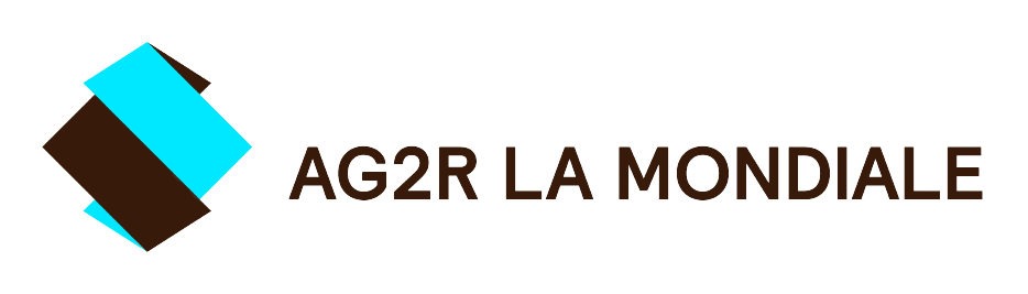 Cette image est le logo de l'AG2R la mondiale.